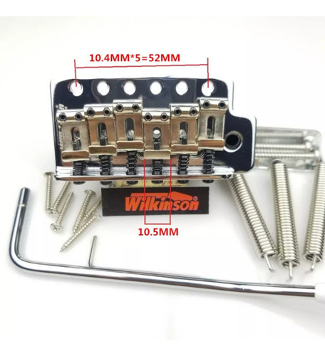 Ponte Wilkinson Stratocaster 52mm Big Block Promoção 1
