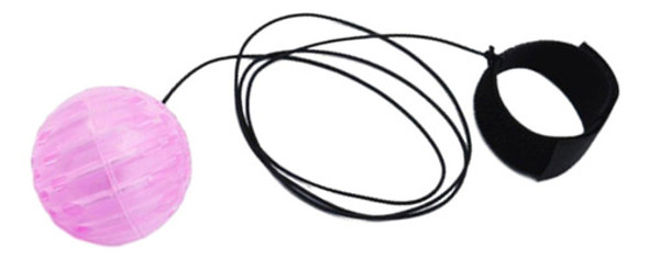 Pulseira De Bola De Pulso Brinquedo Esportes Bola Rosa 0