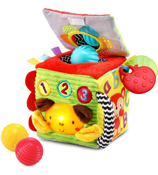 Cubo Sensorial Macio E Inteligente Da Vtech, Multicolorido 0 Cubo Sensorial Macio E Inteligente Da Vtech, Multicolorido 0