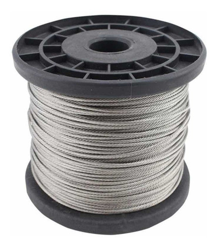 Cable Acero Galvanizado 1.5mm 1x19 Rollo 200mts Bguemes 0