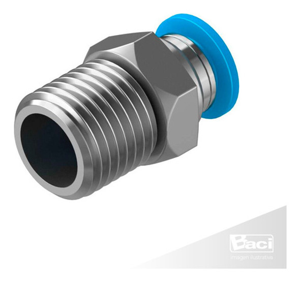 Racor Rápido Roscado Festo Qs-1/8-6 1