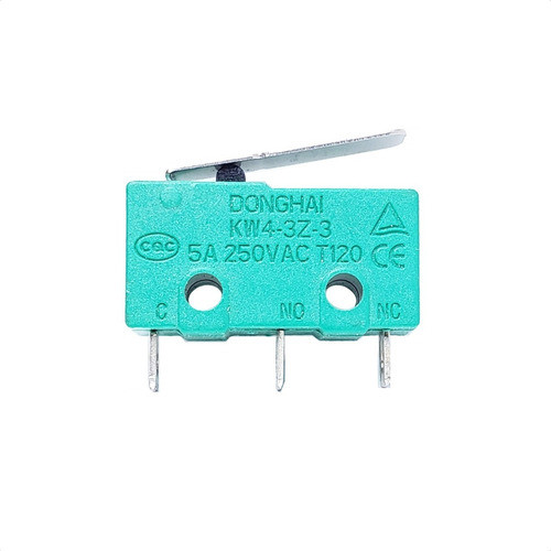 Microswitch 5a 250v Palanca Corta Kw4-3z-3 0