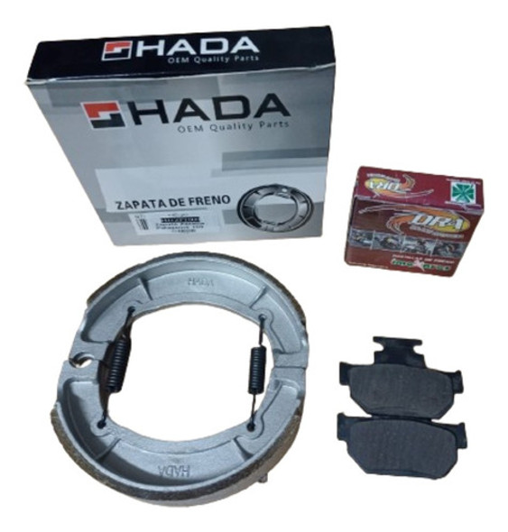 Kit Pastillas Y Zapatas Freno Patagonia 150 - Bmd Motos 0 Kit Pastillas Y Zapatas Freno Patagonia 150 - Bmd Motos 0
