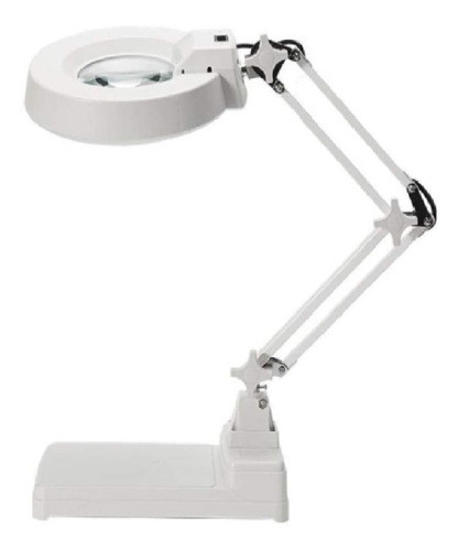 Lupa De Mesa , Con Base Y  Luz Led Importada Por Davidson 0