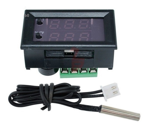 Mini Termostato Digital Controlador Temperatura 12v Sensor 0