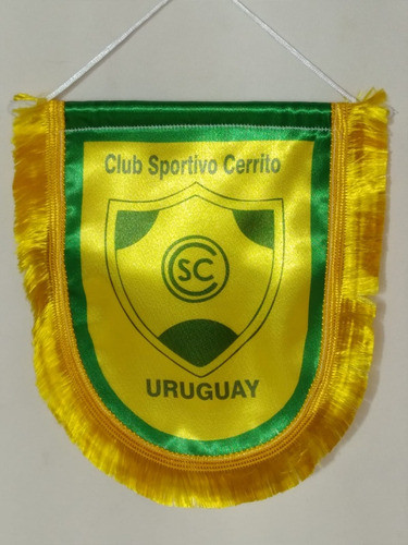 Banderín Cerrito 26 X 19cm En Tela De Buena Calidad 1