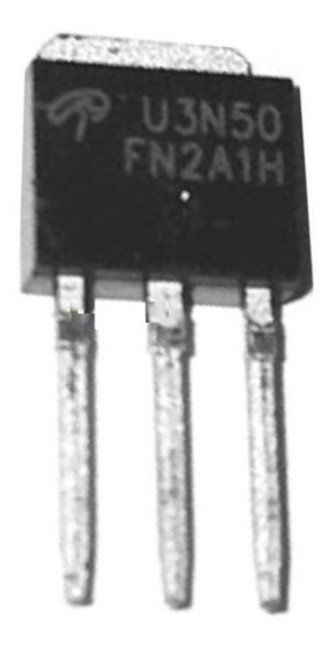 Transistor Mosfet Aou3n50 U3n50 3n50 500v 2.8a 0