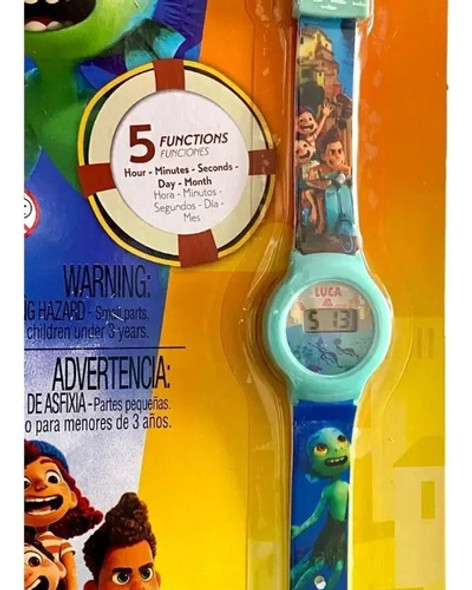 Luca Disney Pixar Reloj Pulsera Digital Infantil 1 Luca Disney Pixar Reloj Pulsera Digital Infantil 1