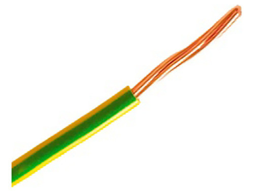 Cable De Cobre Flexible 10 Mm² Am/ver -rollo 100mt 0