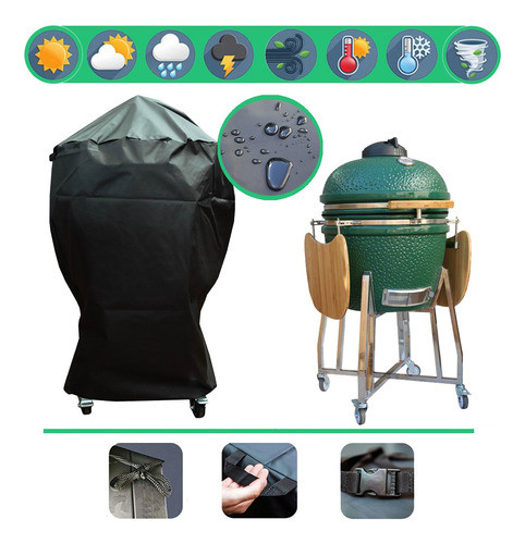 Funda Cubre Kamado Grande 27 / 28 Diámetro 110 Impermeable 0