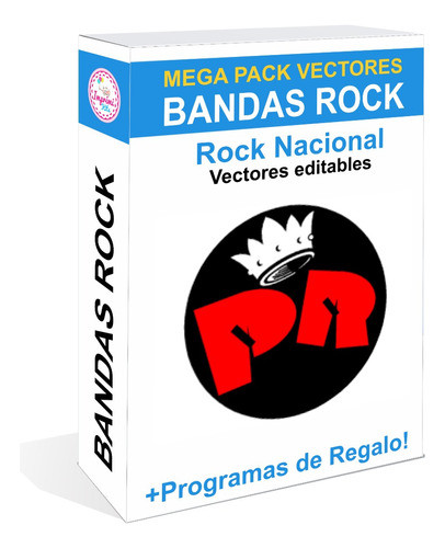 Pack Vectores Logos Bandas Rock Nacional Sublimar Laser Cnc 0
