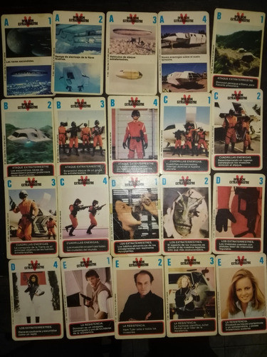 Lote De 20 Cartas * Invasion V * Año 1983 - Cromy 0