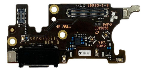 Sub Placa Conector Carga P/ Moto Edge 30 Neo Xt2245 Original 0