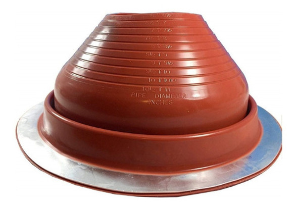 Dektite Pasatecho Techo Original Silicon  # 7 Chapa 0