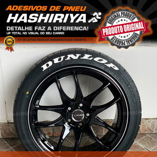 Adesivo De Pneu Hot - Dunlop + Dunlop 1