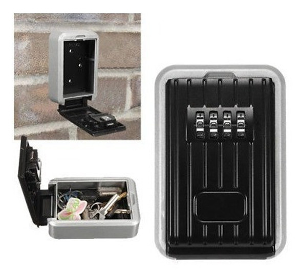 La Caja De Seguridad De Montaje Pared Para Llavero O Tarjeta 0