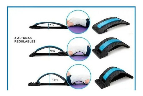 Masajeador Espalda Estirador Tronador Elongador Relax. 1