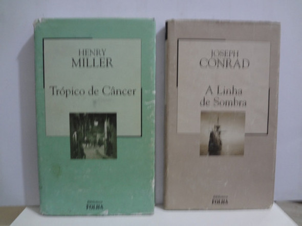 2 Livros A Linha Da Sombra J Conrad + Trópico De Câncer 1