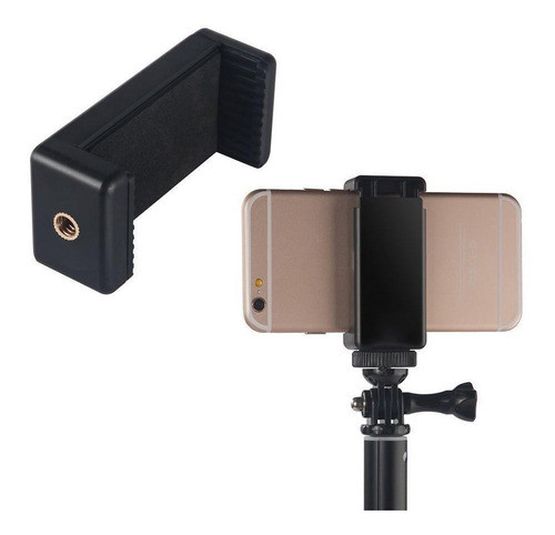 Suporte Para Celular Smartphone Encaixe Em Parafuso 1/4'' 1