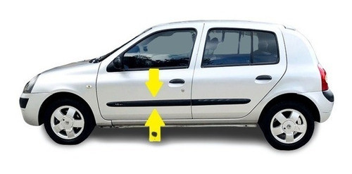 Renault Clio 2 2012 5p Bagueta Puerta Delantera Izquierda 0