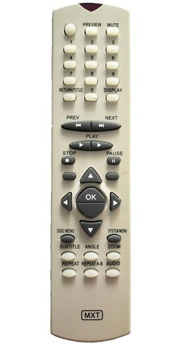 Controle Dvd Magnavox C01138 0