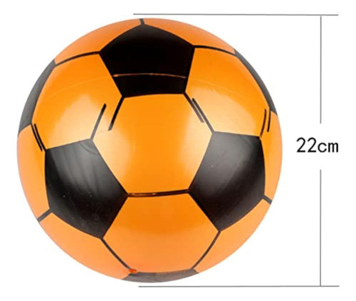 Sewroro Balón De Fútbol Inflable, 5 Unidades De 9 1