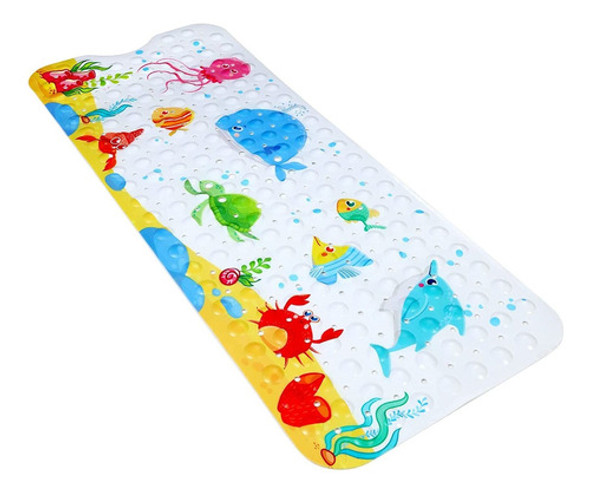 Alfombra Antideslizante Para Bañera Infantil 100x40cm - Izq 0
