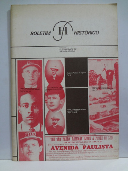 Revista Boletim Histórico Nº 02 Eletropaulo  Junho / 1985 0