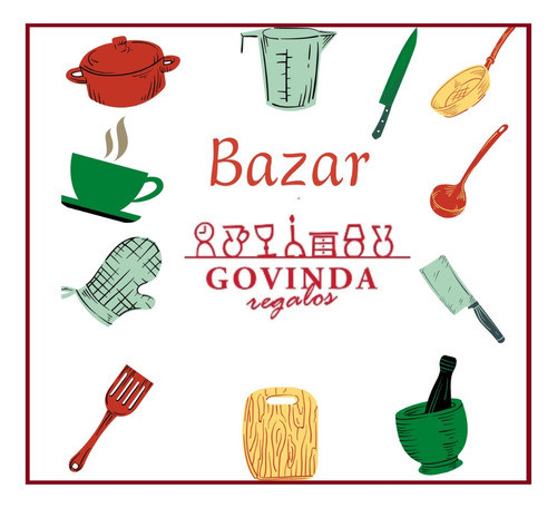 Plato Hondo Con Decorados 22 Cm Vajilla Loza-bazar Govinda 1