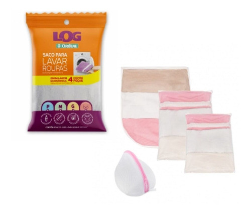 Sacos Para Lavar Roupas Com 4 Tamanhos Diferentes Ordene Log 0