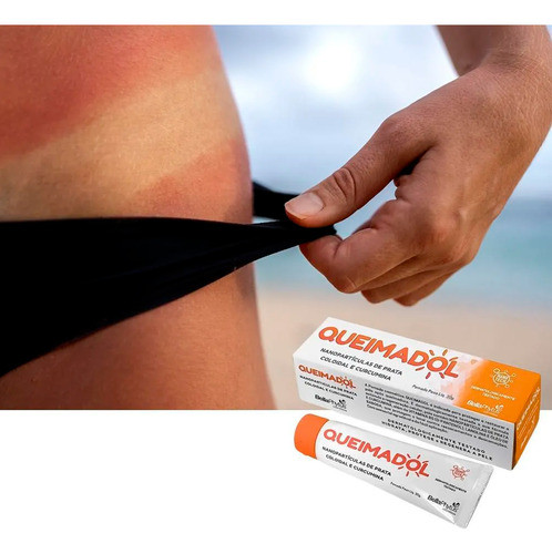 Queimadol Pomada Para Queimaduras 30g Bellaphytus 1