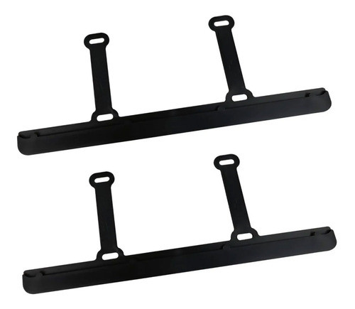 Porta Cubre Patente Auto Camioneta Mercosur Negro Protector 0