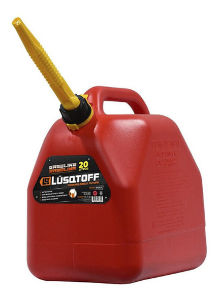 Bidon Para Combustible 20lts Moto Cuatri Náutico Extra Chato 0