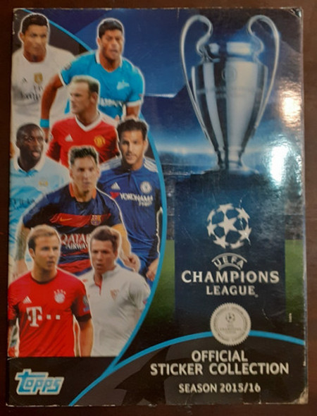 Album** Champions League** Vacio 2015/16 Topps 0 Album** Champions League** Vacio 2015/16 Topps 0