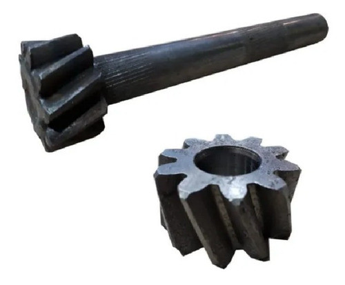 Repuesto Piñon Con Eje Helicoidal Para Hormigonera . Gk 0