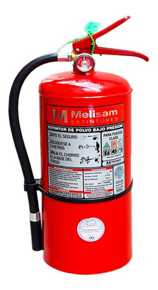 Matafuego 5kg Nuevo Abc Iram Habilitacion + Soporte + Chapa 0