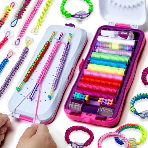 Kit Hacer Pulseras Amistad Manualidades Pulseras De Hilo 0