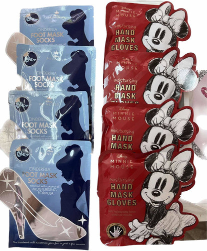 Mascarillas Hidratantes Para Manos Y Pies Disney  Veganos 0