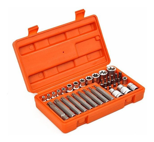 Juego De Puntas Torx 1/2  Hamilton - 35 Piezas 0