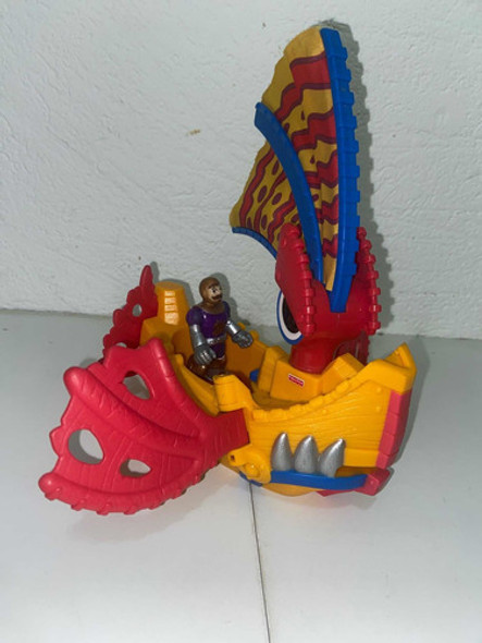 Fisher Price Imaginext Barco Dragao Do Mar Mattel 0