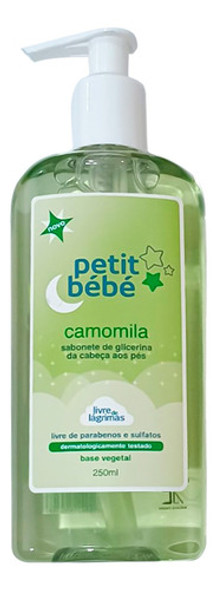 Sabonete Líquido Infantil Glicerina Petit Bebe 250ml Vegetal 0 Sabonete Líquido Infantil Glicerina Petit Bebe 250ml Vegetal 0