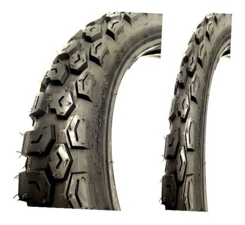Cubierta Moto Vento Calle 410x18 Y 275x21 Trasero 0