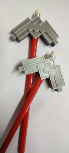 Adorno Para Lápices O Lapiceras Minecraft Souvenirs Niños 1