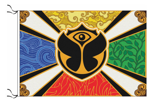 Bandera Tomorrowland 150 X 100 Cm 0