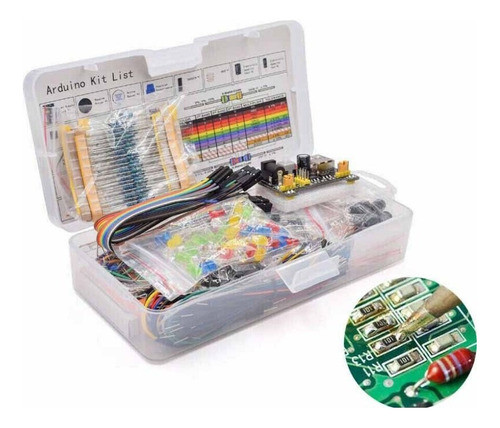Kit Do Fabricante Iniciante 830 Peças Compatível Com Arduino 0