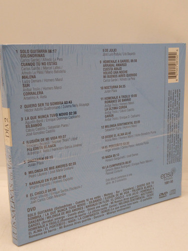 Luis Salinas En Vivo Dia 2 Tango Cd Y Dvd Nuevo 1