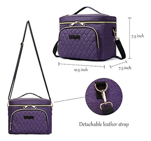 Estuche De Viaje Para Maquillaje Para Mujeres, Scorila Organ 1