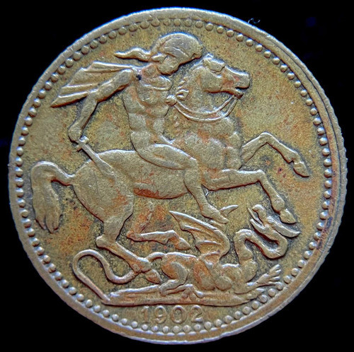 Medalla Gran Bretaña. Reina Victoria. Token 1902 1