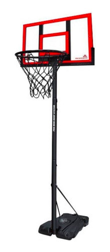 Tablero De Básquetbol Con Base 180-236cm Ideal Niños Adultos 0