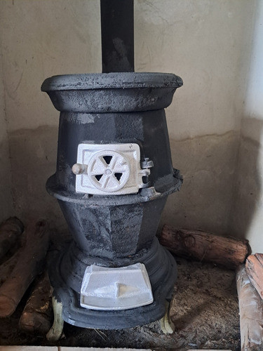 Quematutti C/mango Y Patas En Bronce, 3 Caños Y Codo Buenos 0